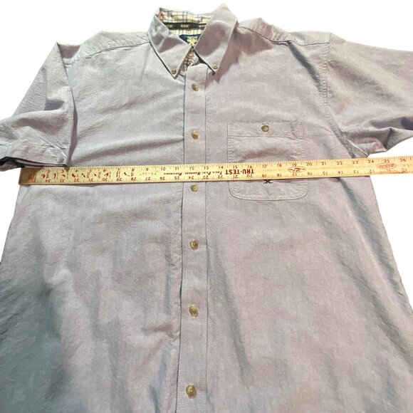 Twenty X Wrangler Blue Short Sleeve Shirt‎ Large Button Up - Picture 2 of 3